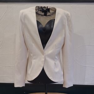 H&M Women's Cream Blazer